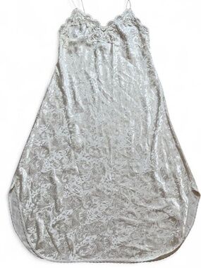 Vintage white lace slip dress